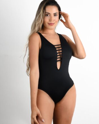 vestido de baño negro